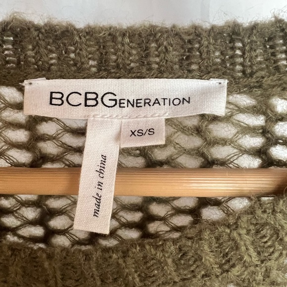 Olive Green Knit Sweater - Picture 4 of 4